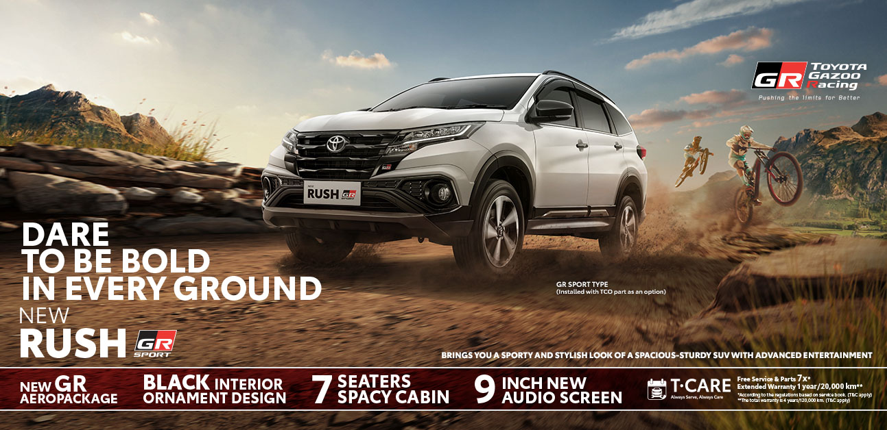 Toyota Rush Banner